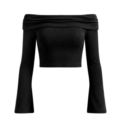 Women's Bell Sleeve Crop Obsessed Tee